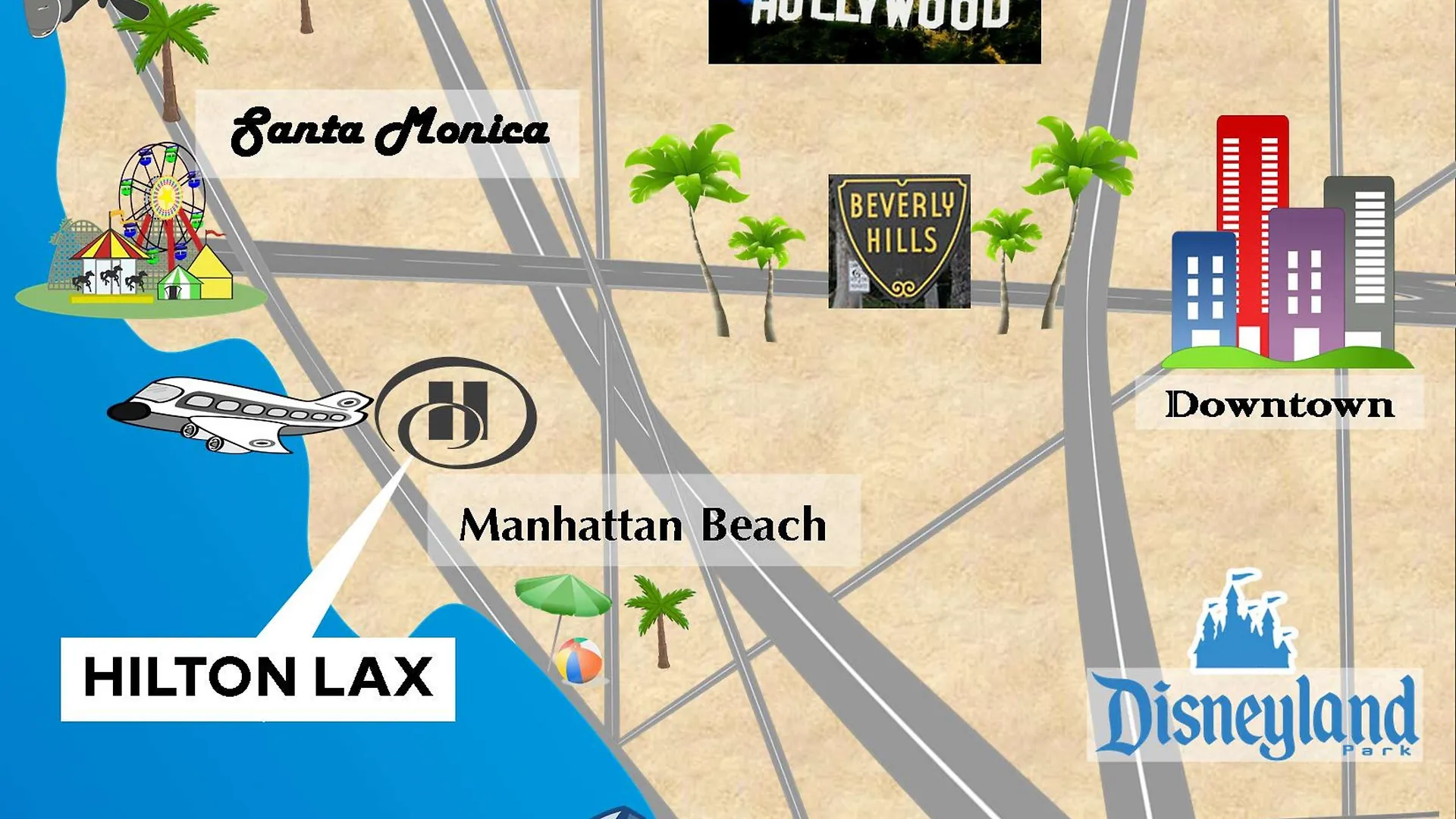 Hilton Los Angeles Airport 4*,